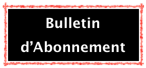 Bulletin d’Abonnement
